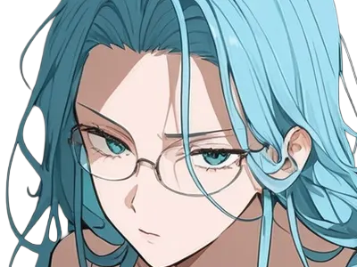 psykos saikosu scrutt gyoro gyoro-gyoro esper association-des-monstres scientifique niveau dragon telekinesiste lunettes cheveux-aquamarine yeux-verts