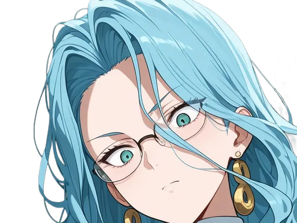 psykos saikosu scrutt gyoro gyoro-gyoro esper association-des-monstres scientifique niveau dragon telekinesiste lunettes cheveux-aquamarine yeux-verts