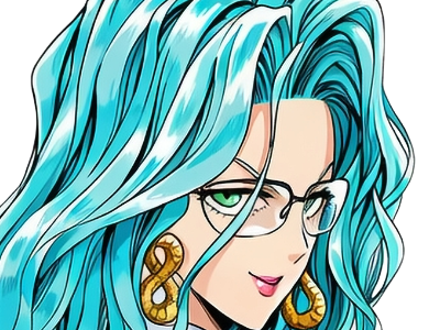Sticker psykos saikosu scrutt gyoro gyoro gyoro esper association des monstres scientifique niveau dragon telekinesiste lunettes cheveux aquamarine yeux verts par Dark-63