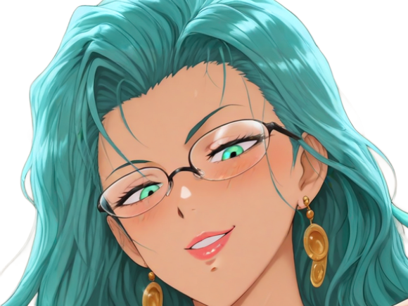 Sticker psykos saikosu scrutt gyoro gyoro gyoro esper association des monstres scientifique niveau dragon telekinesiste lunettes cheveux aquamarine yeux verts par Dark-63