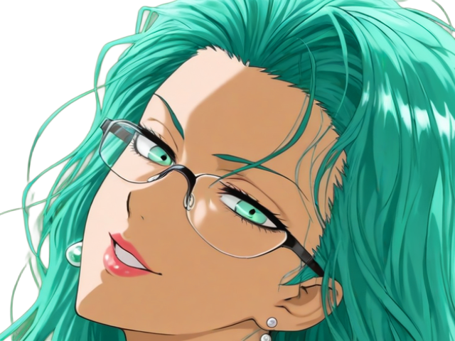 Sticker psykos saikosu scrutt gyoro gyoro gyoro esper association des monstres scientifique niveau dragon telekinesiste lunettes cheveux aquamarine yeux verts par Dark-63