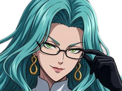 Sticker psykos saikosu scrutt gyoro gyoro gyoro esper association des monstres scientifique niveau dragon telekinesiste lunettes cheveux aquamarine yeux verts par Dark-63
