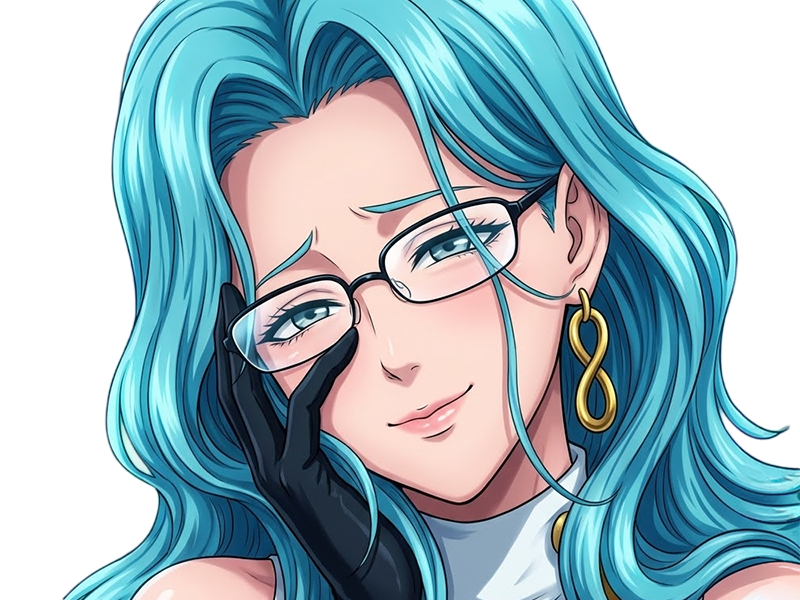 Sticker psykos saikosu scrutt gyoro gyoro gyoro esper association des monstres scientifique niveau dragon telekinesiste lunettes cheveux aquamarine yeux verts par Dark-63