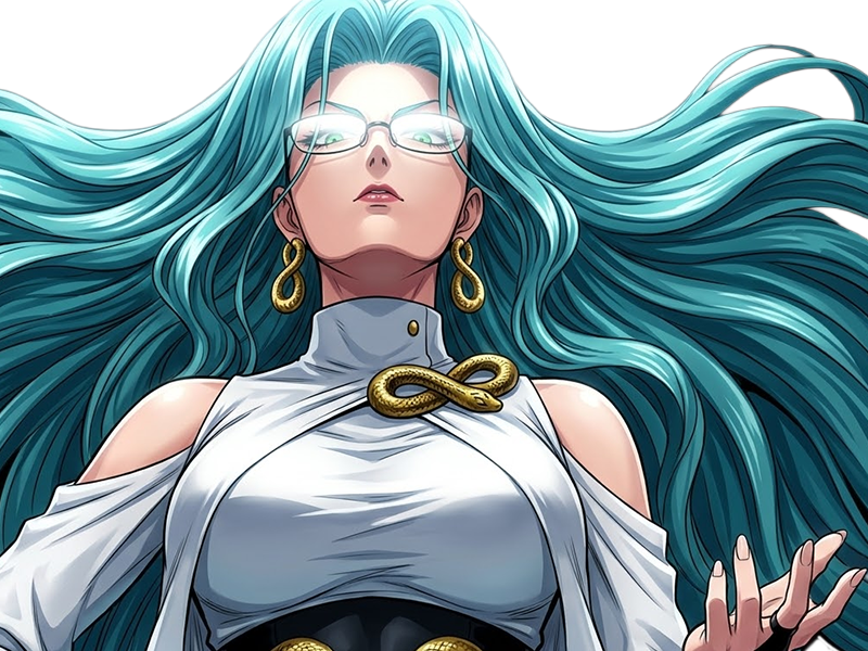 Sticker psykos saikosu scrutt gyoro gyoro gyoro esper association des monstres scientifique niveau dragon telekinesiste lunettes cheveux aquamarine yeux verts par Dark-63