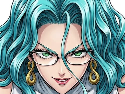 Sticker psykos saikosu scrutt gyoro gyoro gyoro esper association des monstres scientifique niveau dragon telekinesiste lunettes cheveux aquamarine yeux verts par Dark-63