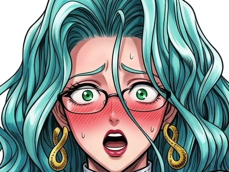 Sticker psykos saikosu scrutt gyoro gyoro gyoro esper association des monstres scientifique niveau dragon telekinesiste lunettes cheveux aquamarine yeux verts par Dark-63