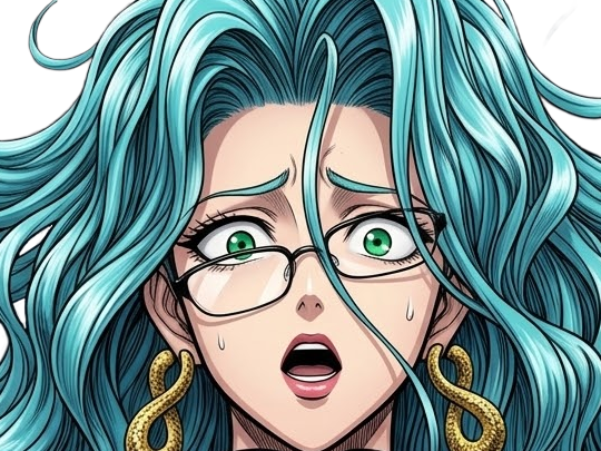 Sticker psykos saikosu scrutt gyoro gyoro gyoro esper association des monstres scientifique niveau dragon telekinesiste lunettes cheveux aquamarine yeux verts par Dark-63