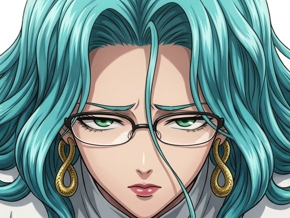 Sticker psykos saikosu scrutt gyoro gyoro gyoro esper association des monstres scientifique niveau dragon telekinesiste lunettes cheveux aquamarine yeux verts par Dark-63