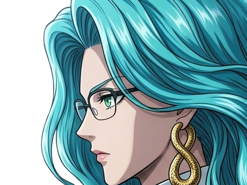 Sticker psykos saikosu scrutt gyoro gyoro gyoro esper association des monstres scientifique niveau dragon telekinesiste lunettes cheveux aquamarine yeux verts par Dark-63