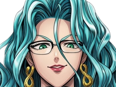 psykos saikosu scrutt gyoro gyoro-gyoro esper association-des-monstres scientifique niveau dragon telekinesiste lunettes cheveux-aquamarine yeux-verts