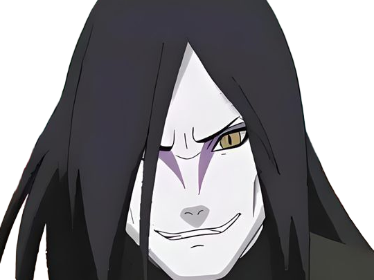 orochimaru ninja shinobi nukenin sannin scientifique antagoniste naruto manga anime cheveux-noirs yeux-jaunes
