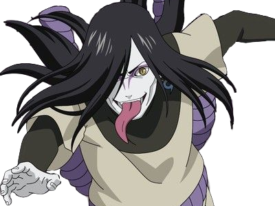 orochimaru ninja shinobi nukenin sannin scientifique antagoniste naruto manga anime cheveux-noirs yeux-jaunes