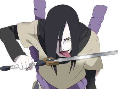 orochimaru ninja shinobi nukenin sannin scientifique antagoniste naruto manga anime cheveux-noirs yeux-jaunes