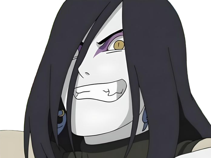 orochimaru ninja shinobi nukenin sannin scientifique antagoniste naruto manga anime cheveux-noirs yeux-jaunes