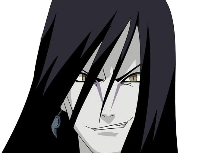 orochimaru ninja shinobi nukenin sannin scientifique antagoniste naruto manga anime cheveux-noirs yeux-jaunes