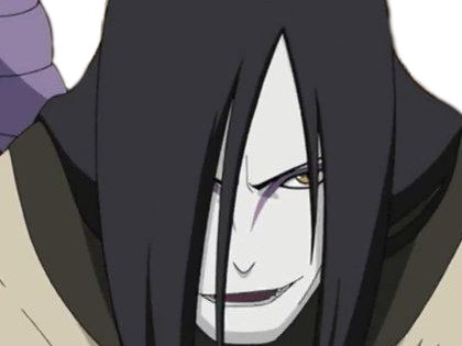 orochimaru ninja shinobi nukenin sannin scientifique antagoniste naruto manga anime cheveux-noirs yeux-jaunes