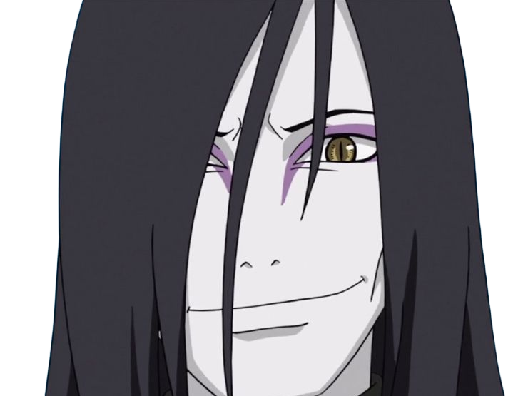 orochimaru ninja shinobi nukenin sannin scientifique antagoniste naruto manga anime cheveux-noirs yeux-jaunes