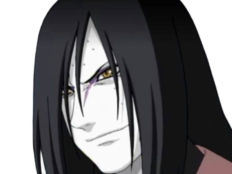 orochimaru ninja shinobi nukenin sannin scientifique antagoniste naruto manga anime cheveux-noirs yeux-jaunes