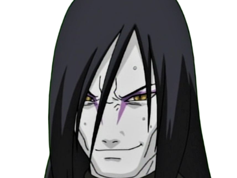 orochimaru ninja shinobi nukenin sannin scientifique antagoniste naruto manga anime cheveux-noirs yeux-jaunes
