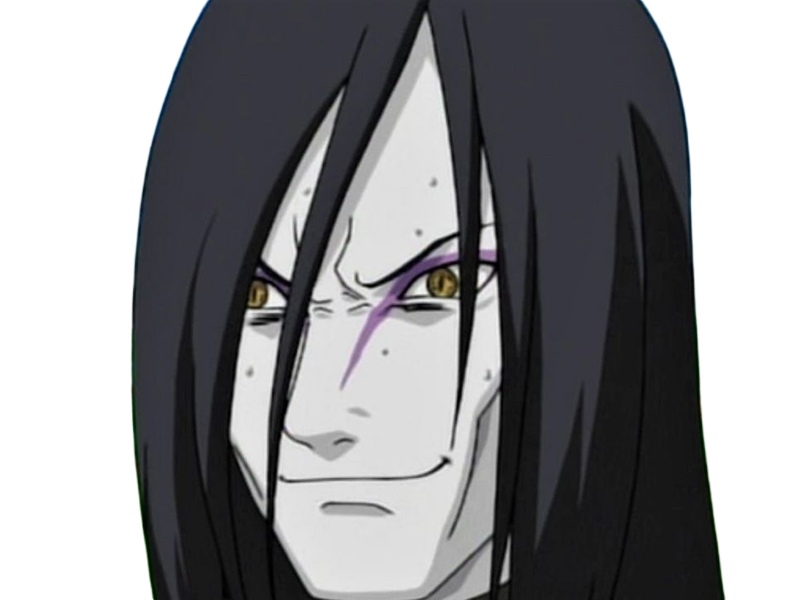 orochimaru ninja shinobi nukenin sannin scientifique antagoniste naruto manga anime cheveux-noirs yeux-jaunes