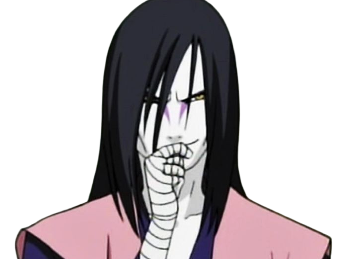 orochimaru ninja shinobi nukenin sannin scientifique antagoniste naruto manga anime cheveux-noirs yeux-jaunes