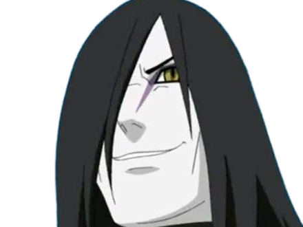 orochimaru ninja shinobi nukenin sannin scientifique antagoniste naruto manga anime cheveux-noirs yeux-jaunes