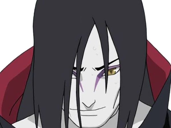 orochimaru ninja shinobi nukenin sannin scientifique antagoniste naruto manga anime cheveux-noirs yeux-jaunes