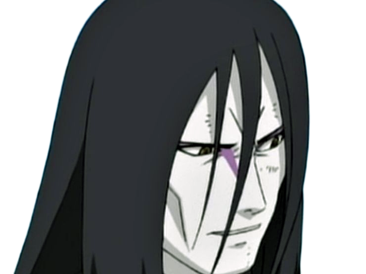 orochimaru ninja shinobi nukenin sannin scientifique antagoniste naruto manga anime cheveux-noirs yeux-jaunes