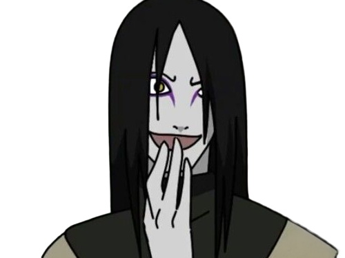 orochimaru ninja shinobi nukenin sannin scientifique antagoniste naruto manga anime cheveux-noirs yeux-jaunes