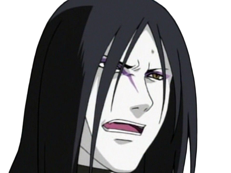 orochimaru ninja shinobi nukenin sannin scientifique antagoniste naruto manga anime cheveux-noirs yeux-jaunes