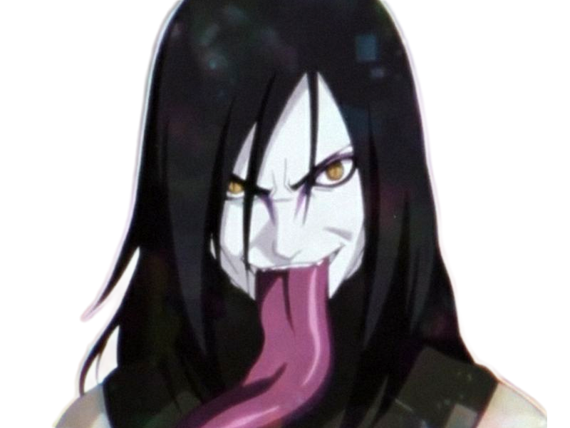 orochimaru ninja shinobi nukenin sannin scientifique antagoniste naruto manga anime cheveux-noirs yeux-jaunes