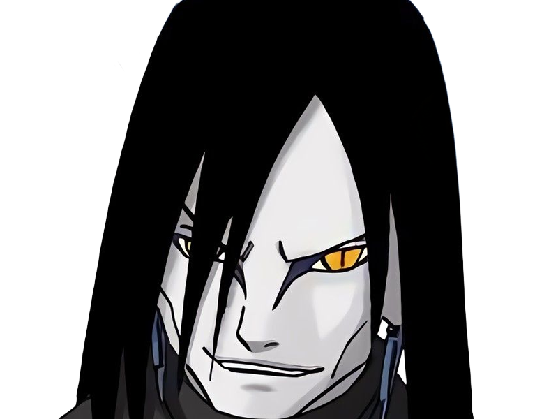 orochimaru ninja shinobi nukenin sannin scientifique antagoniste naruto manga anime cheveux-noirs yeux-jaunes