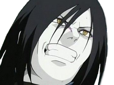 orochimaru ninja shinobi nukenin sannin scientifique antagoniste naruto manga anime cheveux-noirs yeux-jaunes
