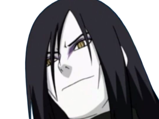 orochimaru ninja shinobi nukenin sannin scientifique antagoniste naruto manga anime cheveux-noirs yeux-jaunes