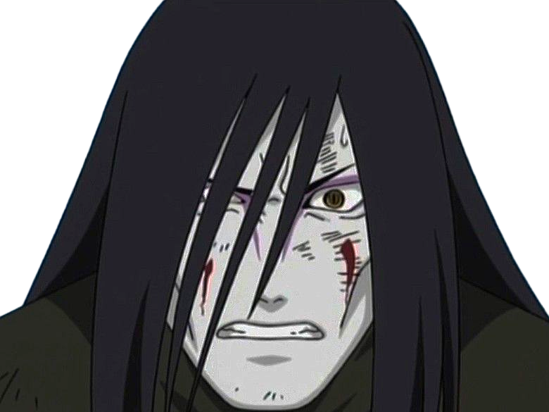 orochimaru ninja shinobi nukenin sannin scientifique antagoniste naruto manga anime cheveux-noirs yeux-jaunes
