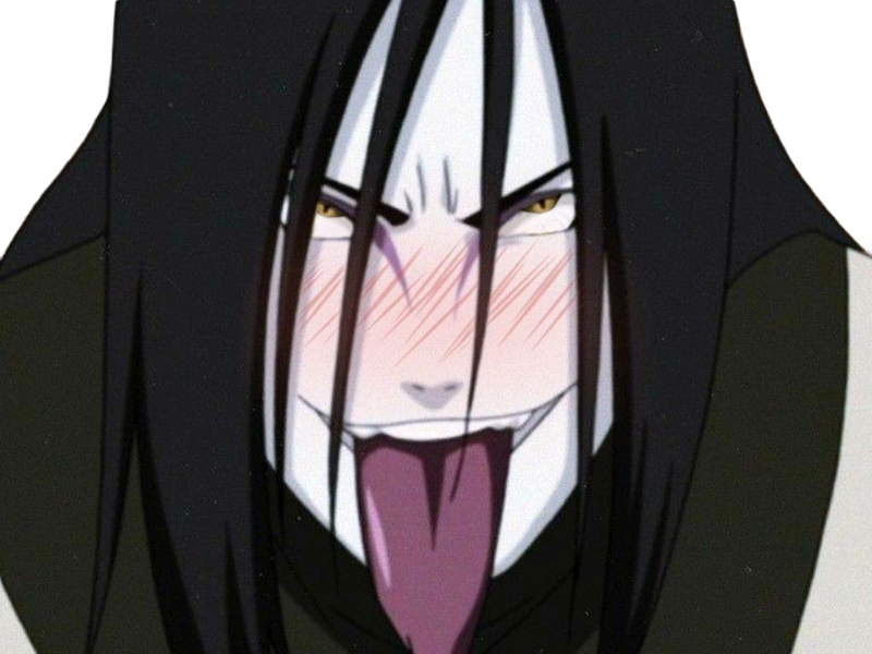 orochimaru ninja shinobi nukenin sannin scientifique antagoniste naruto manga anime cheveux-noirs yeux-jaunes