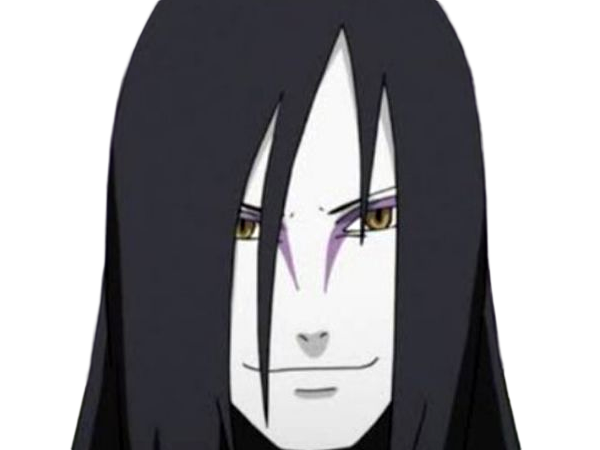 orochimaru ninja shinobi nukenin sannin scientifique antagoniste naruto manga anime cheveux-noirs yeux-jaunes