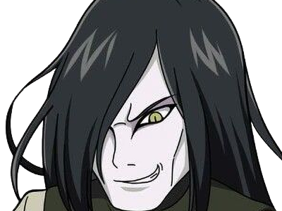 orochimaru ninja shinobi nukenin sannin scientifique antagoniste naruto manga anime cheveux-noirs yeux-jaunes