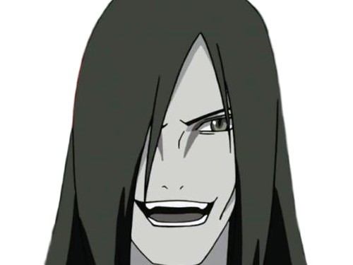 orochimaru ninja shinobi nukenin sannin scientifique antagoniste naruto manga anime cheveux-noirs yeux-jaunes