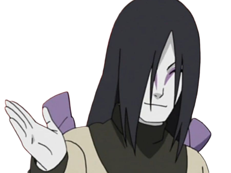orochimaru ninja shinobi nukenin sannin scientifique antagoniste naruto manga anime cheveux-noirs yeux-jaunes