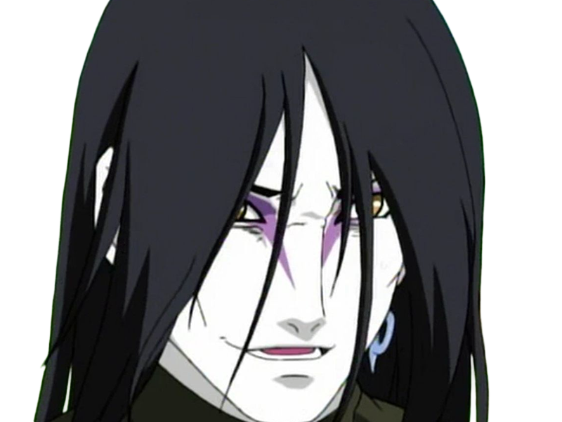 orochimaru ninja shinobi nukenin sannin scientifique antagoniste naruto manga anime cheveux-noirs yeux-jaunes
