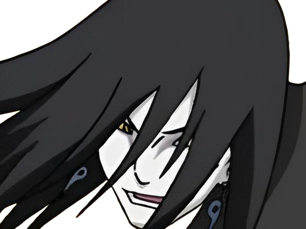 orochimaru ninja shinobi nukenin sannin scientifique antagoniste naruto manga anime cheveux-noirs yeux-jaunes