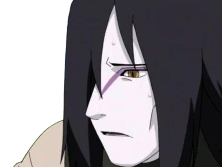 orochimaru ninja shinobi nukenin sannin scientifique antagoniste naruto manga anime cheveux-noirs yeux-jaunes