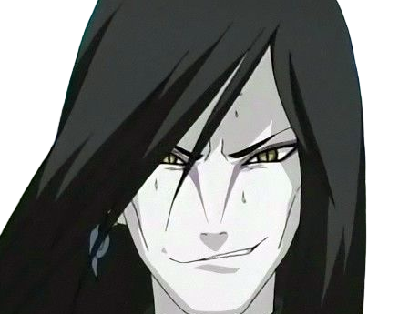 orochimaru ninja shinobi nukenin sannin scientifique antagoniste naruto manga anime cheveux-noirs yeux-jaunes