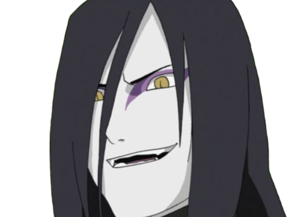 orochimaru ninja shinobi nukenin sannin scientifique antagoniste naruto manga anime cheveux-noirs yeux-jaunes