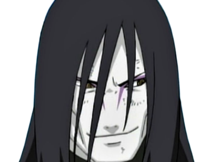 orochimaru ninja shinobi nukenin sannin scientifique antagoniste naruto manga anime cheveux-noirs yeux-jaunes