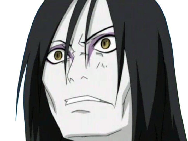 orochimaru ninja shinobi nukenin sannin scientifique antagoniste naruto manga anime cheveux-noirs yeux-jaunes