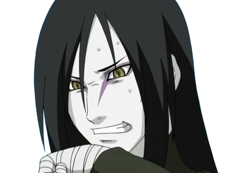 orochimaru ninja shinobi nukenin sannin scientifique antagoniste naruto manga anime cheveux-noirs yeux-jaunes