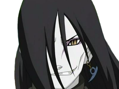 orochimaru ninja shinobi nukenin sannin scientifique antagoniste naruto manga anime cheveux-noirs yeux-jaunes