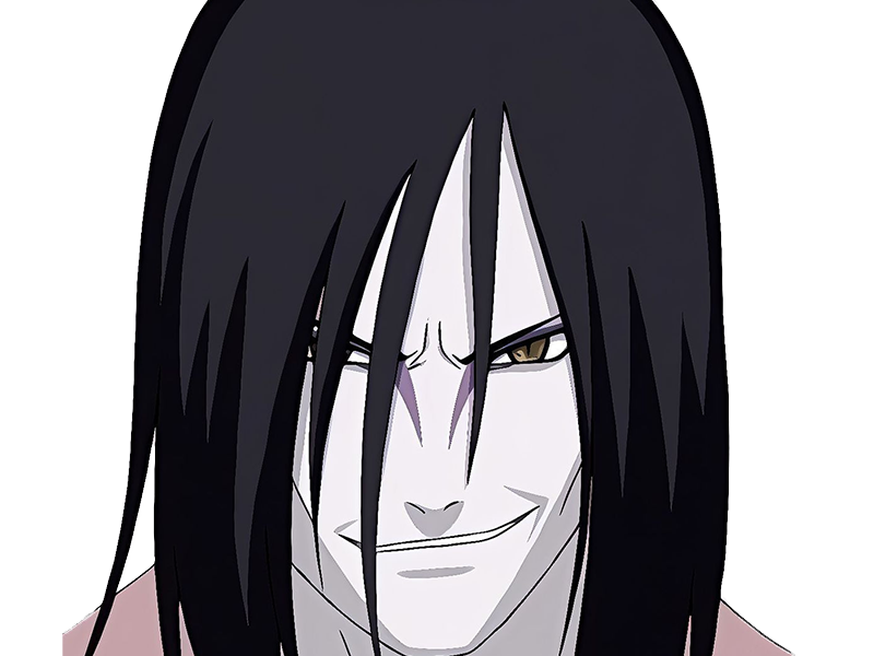 orochimaru ninja shinobi nukenin sannin scientifique antagoniste naruto manga anime cheveux-noirs yeux-jaunes